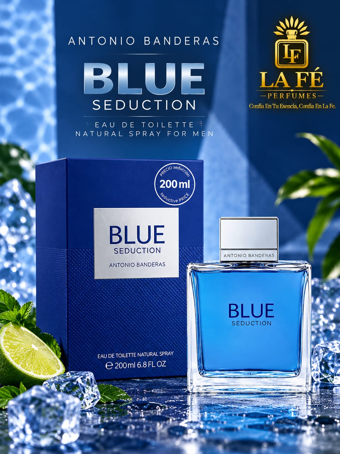 Antonio Banderas Blue Seduction Pour Homme 200ml EDT